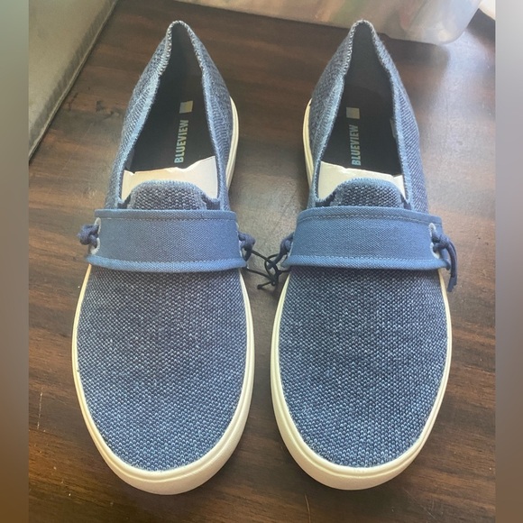 Blueview Pacific Shoes SIZE men 10 - women 11.5 Sand Dune - eco-friendly Blue - Picture 1 of 6